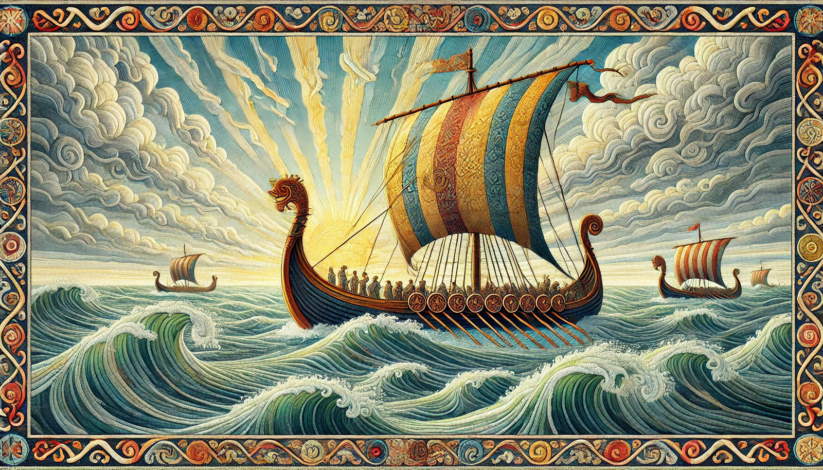How the Vikings Navigated the Seas and Conquered Lands with Efficiency.